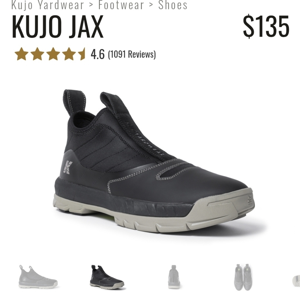 Jax Black Men's Shoes